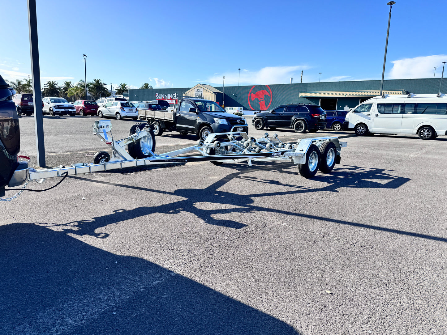 KT616 Boat Trailer - Tandem Axle - Boat size 6 - 6.5 metres