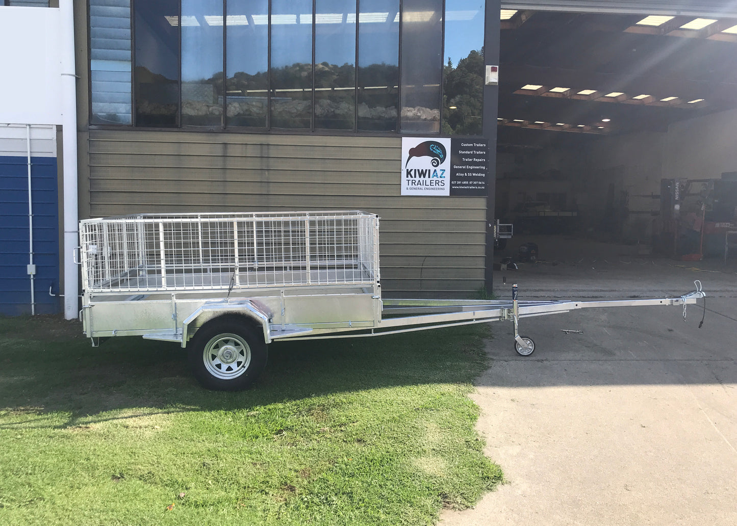 8 x 4 Trailer with 600mm Cage
