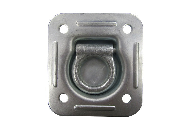 Large Lashing Ring - In-deck Tie down Point Zinc Plated 125mm x 115mm