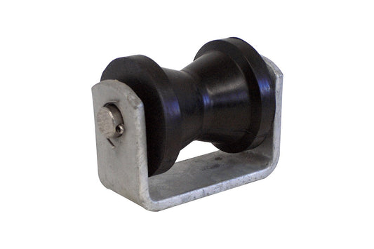 Keel roller assy 75 mm galvanised bracket